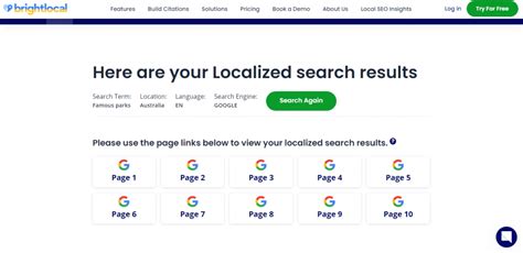 bright local search